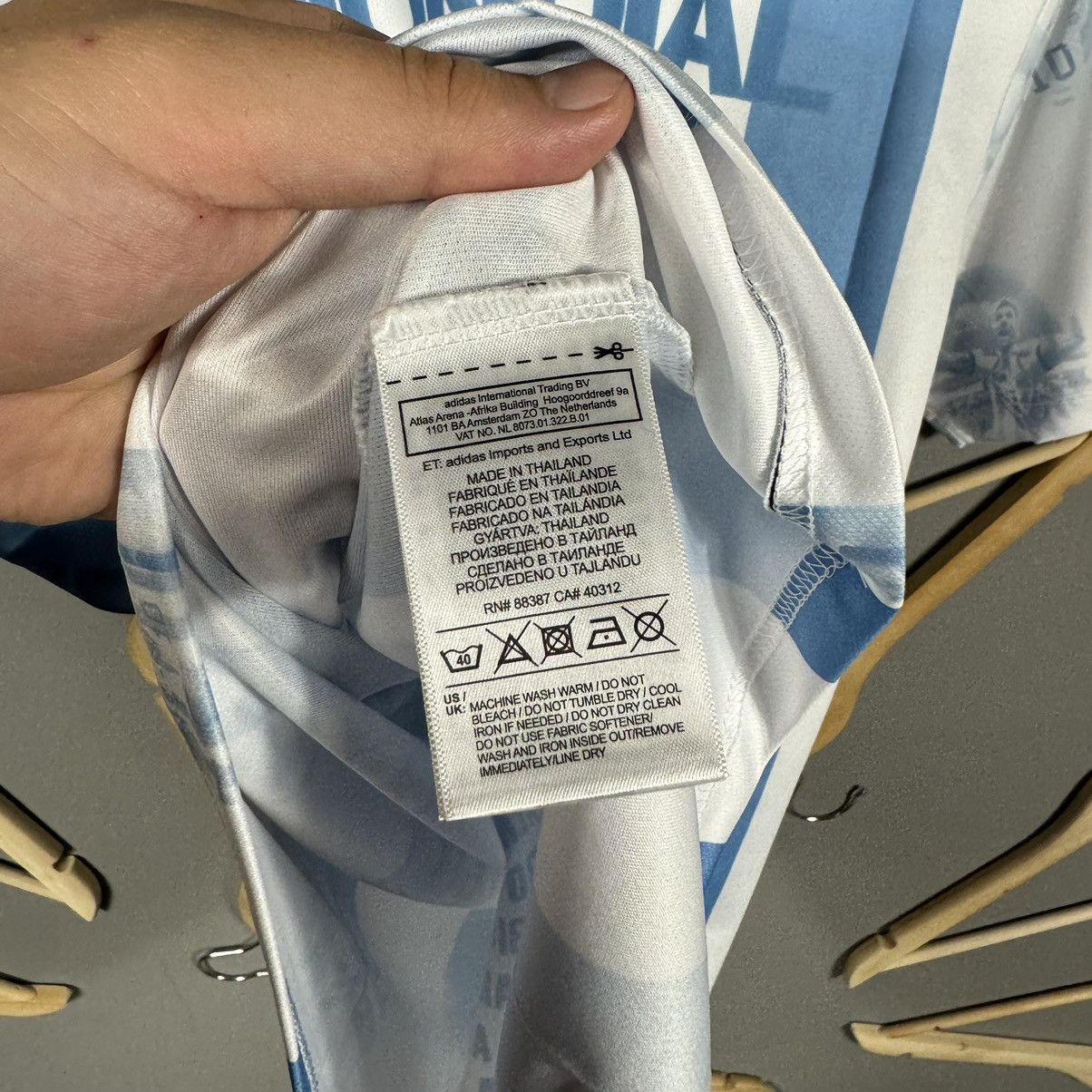 Other Argentina World Cup Winners Mundial Blokcore Football Jersey Size US M / EU 48-50 / 2 - 6 Thumbnail