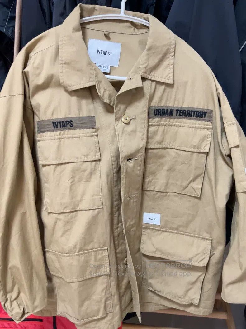 Wtaps Wtaps Workwear four-pocket shirt Size US S / EU 44-46 / 1 - 1 Thumbnail