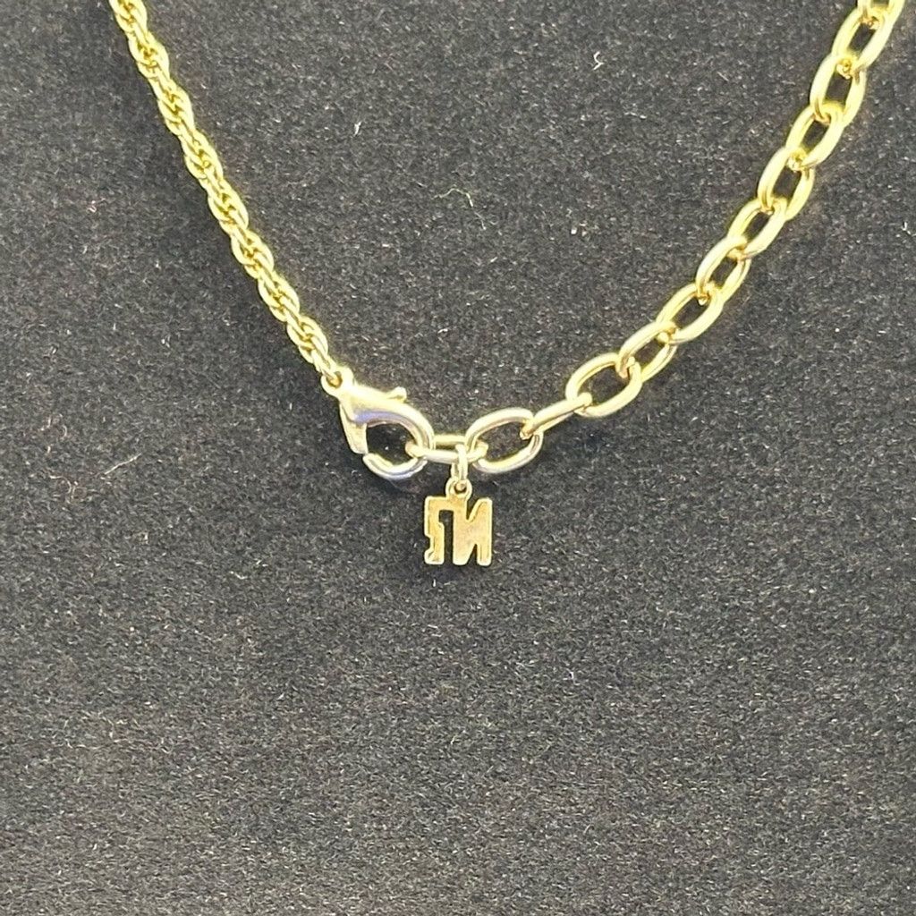 Nina Ricci Nina Ricci gold and crystal heart necklace Size ONE SIZE - 3 Thumbnail