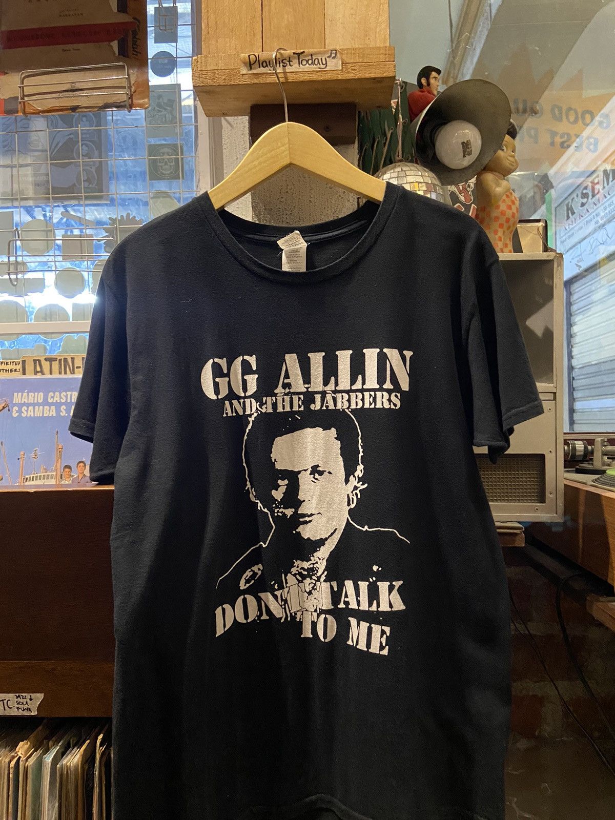 VTG RARE GG ALLIN and THE JABBERS \\ DONT TALK TO ME \\, image size:1200x1600