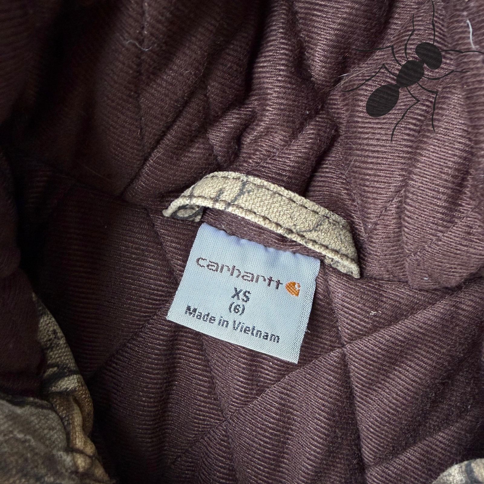 Carhartt × Vintage Carhartt YOUTH realtree camo work wear jacket Size US XS / EU 42 / 0 - 4 Thumbnail