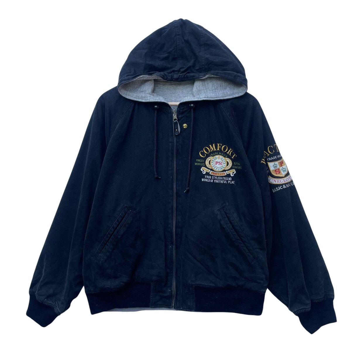 Japanese Brand × Vintage Vintage Pract Studio Hooded Jacket Size US M / EU 48-50 / 2 - 1 Thumbnail