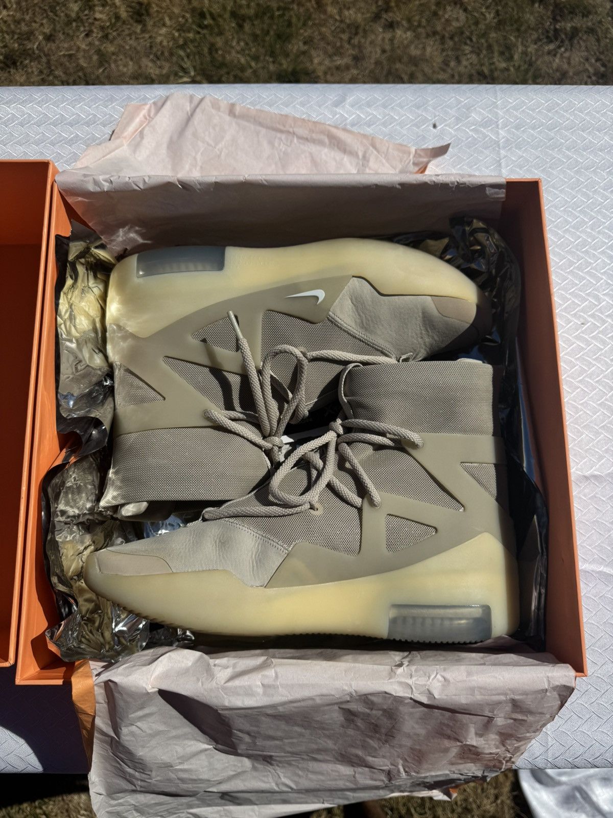 Nike x Fear of God 1 Oatmeal