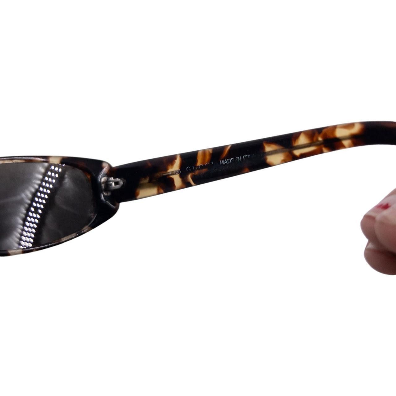 Gucci Vintage Gucci Tortoise Shell Sunglasses Size ONE SIZE - 6 Thumbnail