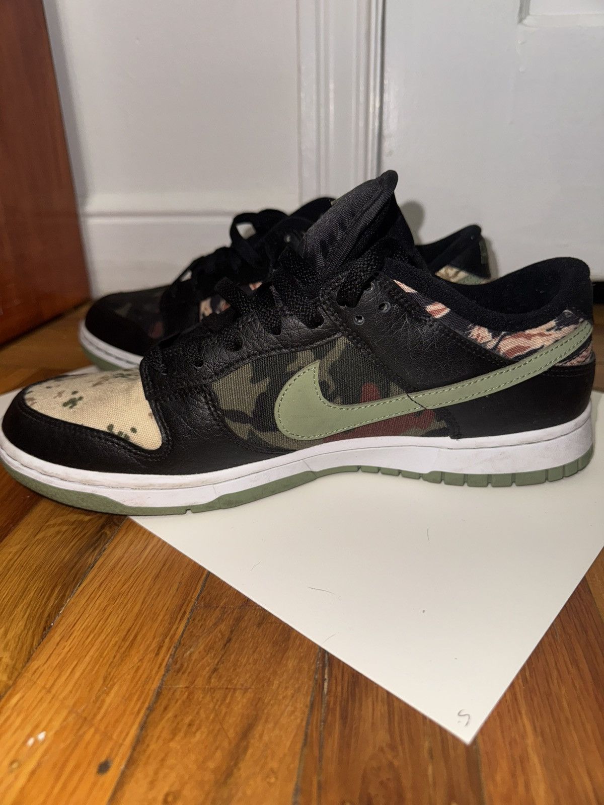 Nike Nike Low Dunks crazy camo Size US 10.5 / EU 43-44 - 10 Thumbnail