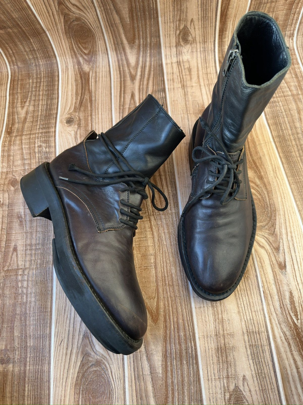 Ann Demeulemeester Ann Demeulemeester Hybrid Derby Boots Size US 8 / EU 41 - 8 Thumbnail