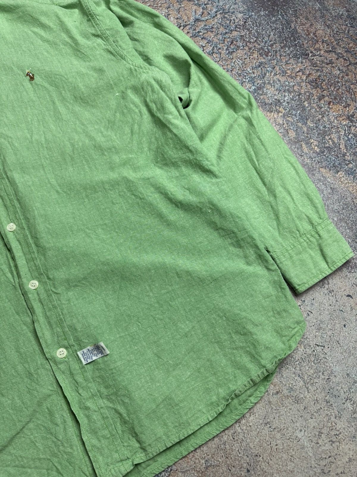 Polo Ralph Lauren VNTG Y2K Polo Ralph Lauren Shirt flannel RARE long SLEEVE Size US L / EU 52-54 / 3 - 3 Thumbnail