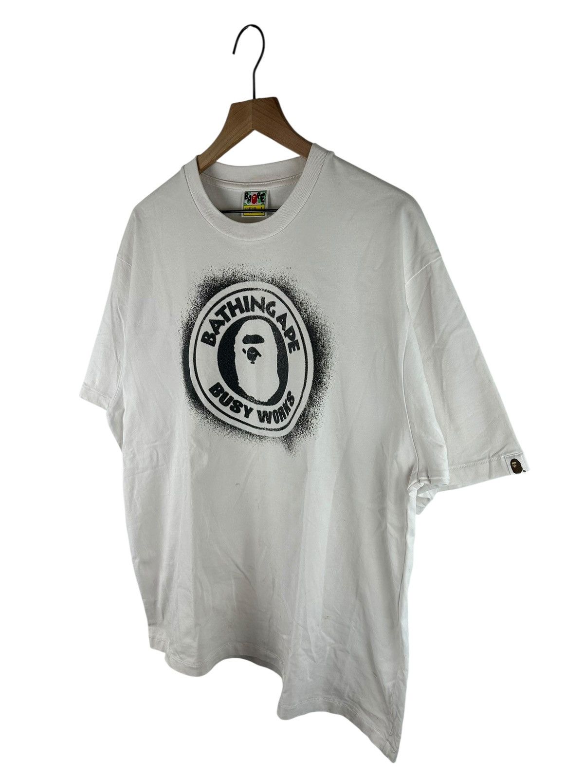 Bape SS25 Bape Spray Print Busy Works Tee Size US L / EU 52-54 / 3 - 2 Thumbnail