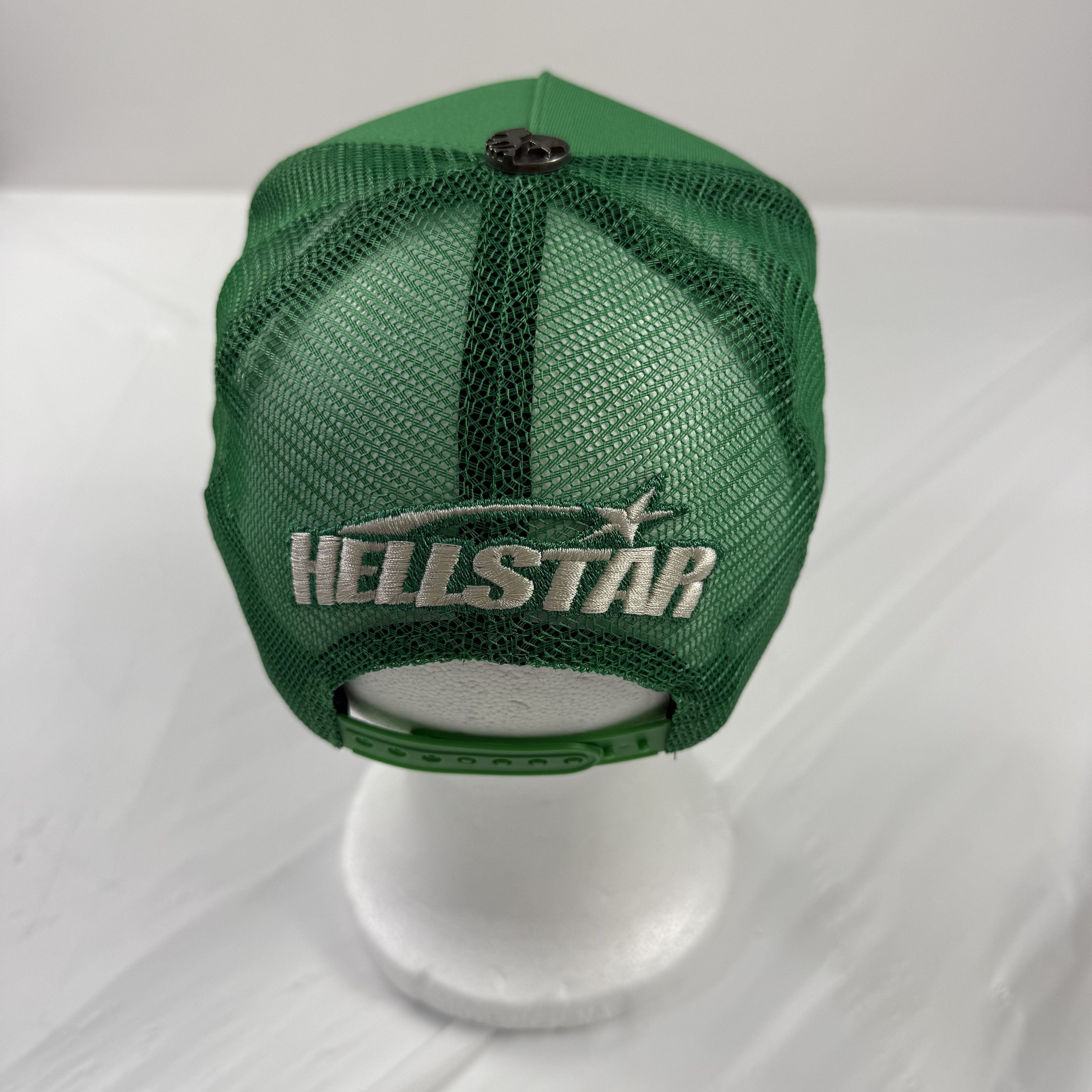 HELLSTAR Hellstar Green Silver Flame Star Snapback Path To Paradise Size ONE SIZE - 4 Thumbnail