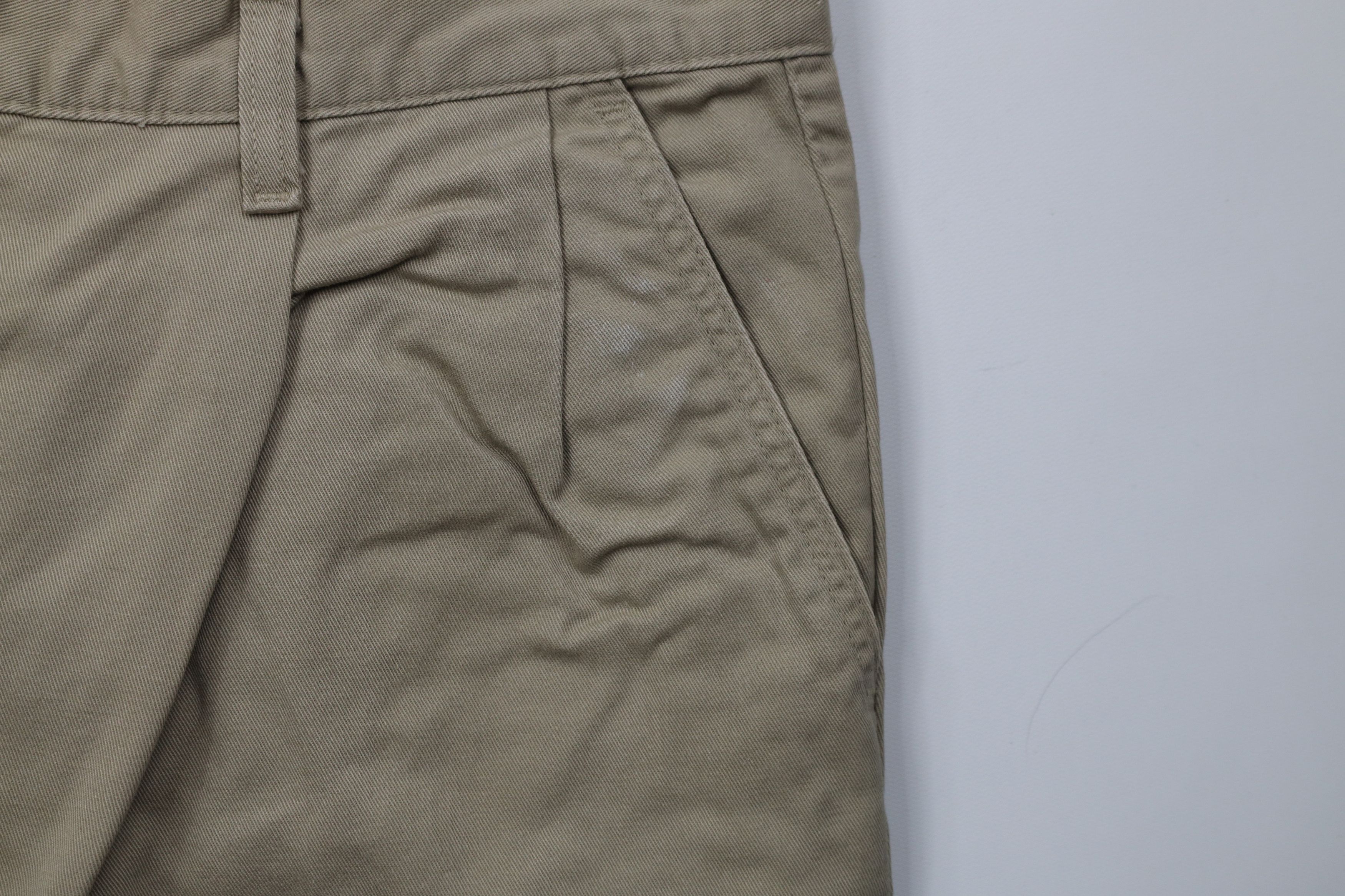 Pendleton Vintage 90s Pendleton Cuffed Wide Leg Chino Pants Beige Size US 40 / EU 56 - 8 Thumbnail