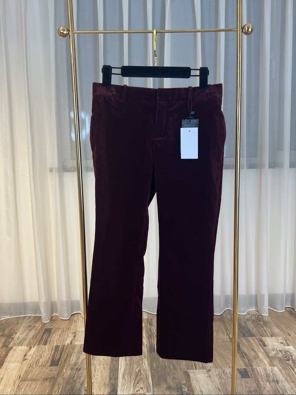 Saint Laurent Paris Saint Laurent Velvet Pants F36 Size 26" / US 2 / IT 38 - 1 Thumbnail