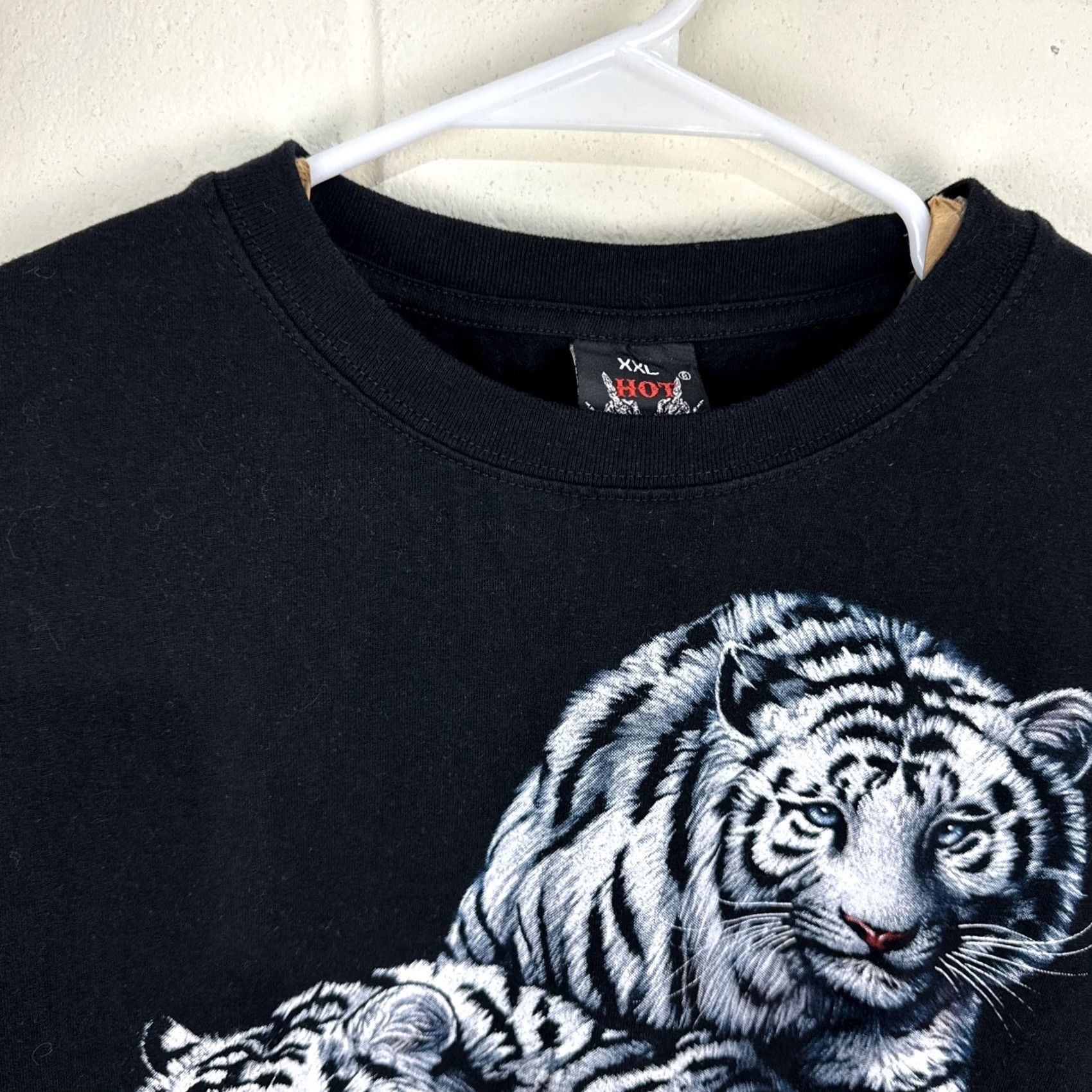 Doublet VINTAGE Hot Rock Shirt Tiger Graphic T Shirt Black XXL 2000s Double Sided Mens Size US XXL / EU 58 / 5 - 5 Thumbnail