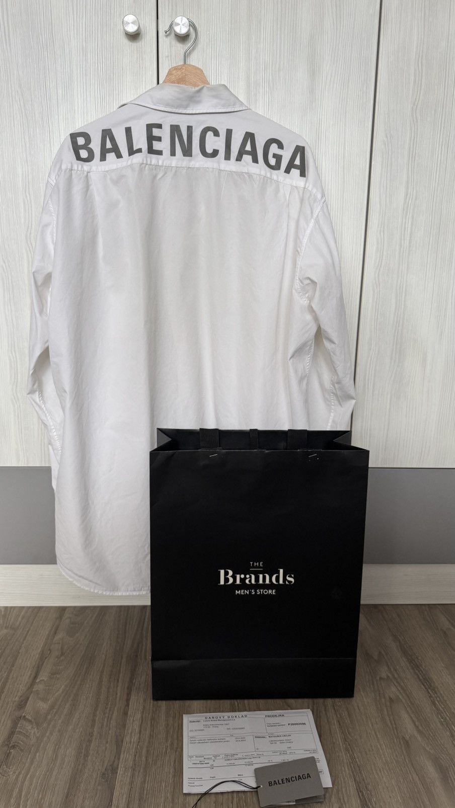 Balenciaga Balenciaga shirt Size US L / EU 52-54 / 3 - 2 Thumbnail