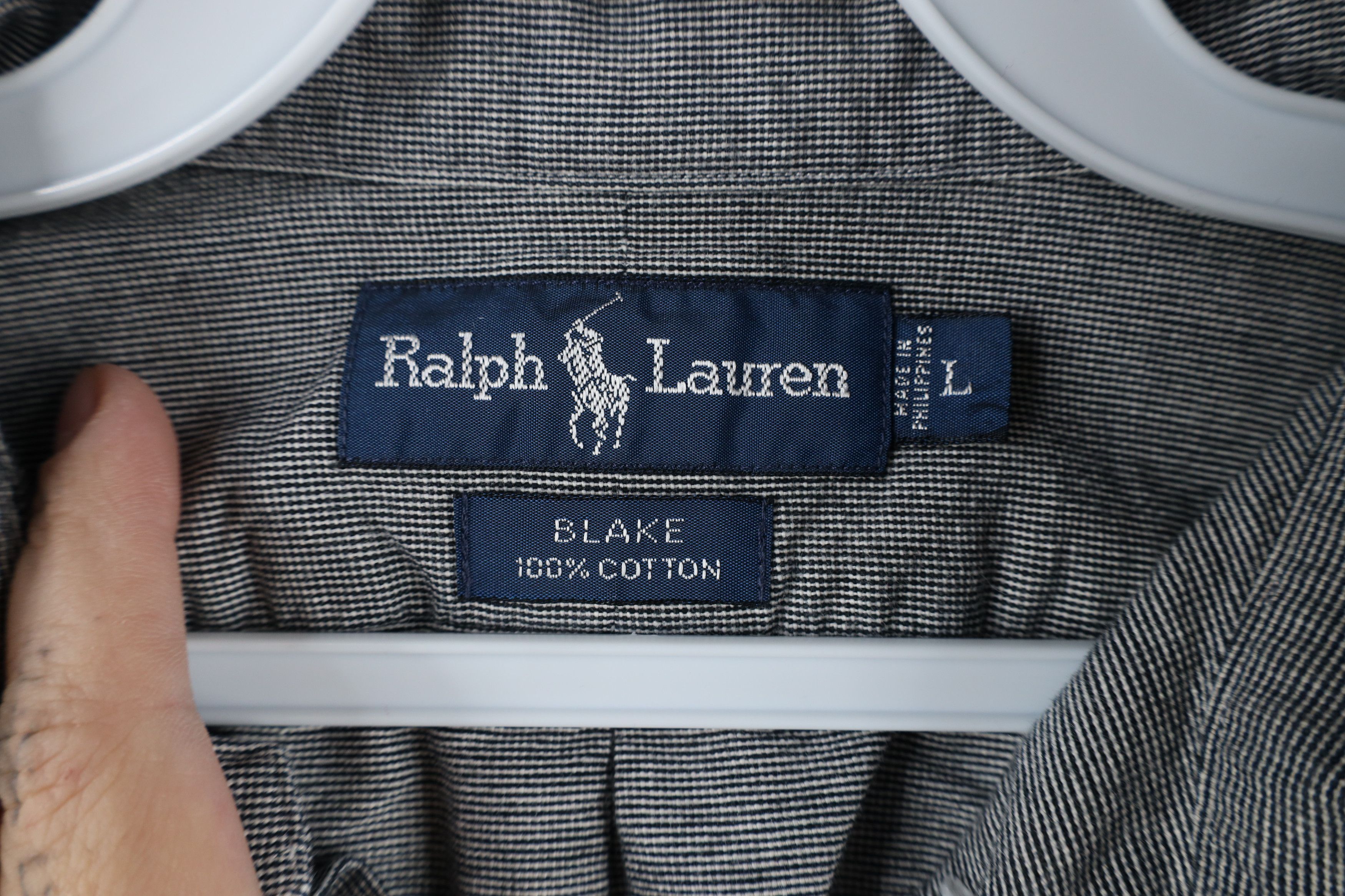 Ralph Lauren × Vintage Vintage 90s Ralph Lauren Heavyweight Button Down Shirt Size US L / EU 52-54 / 3 - 6 Thumbnail