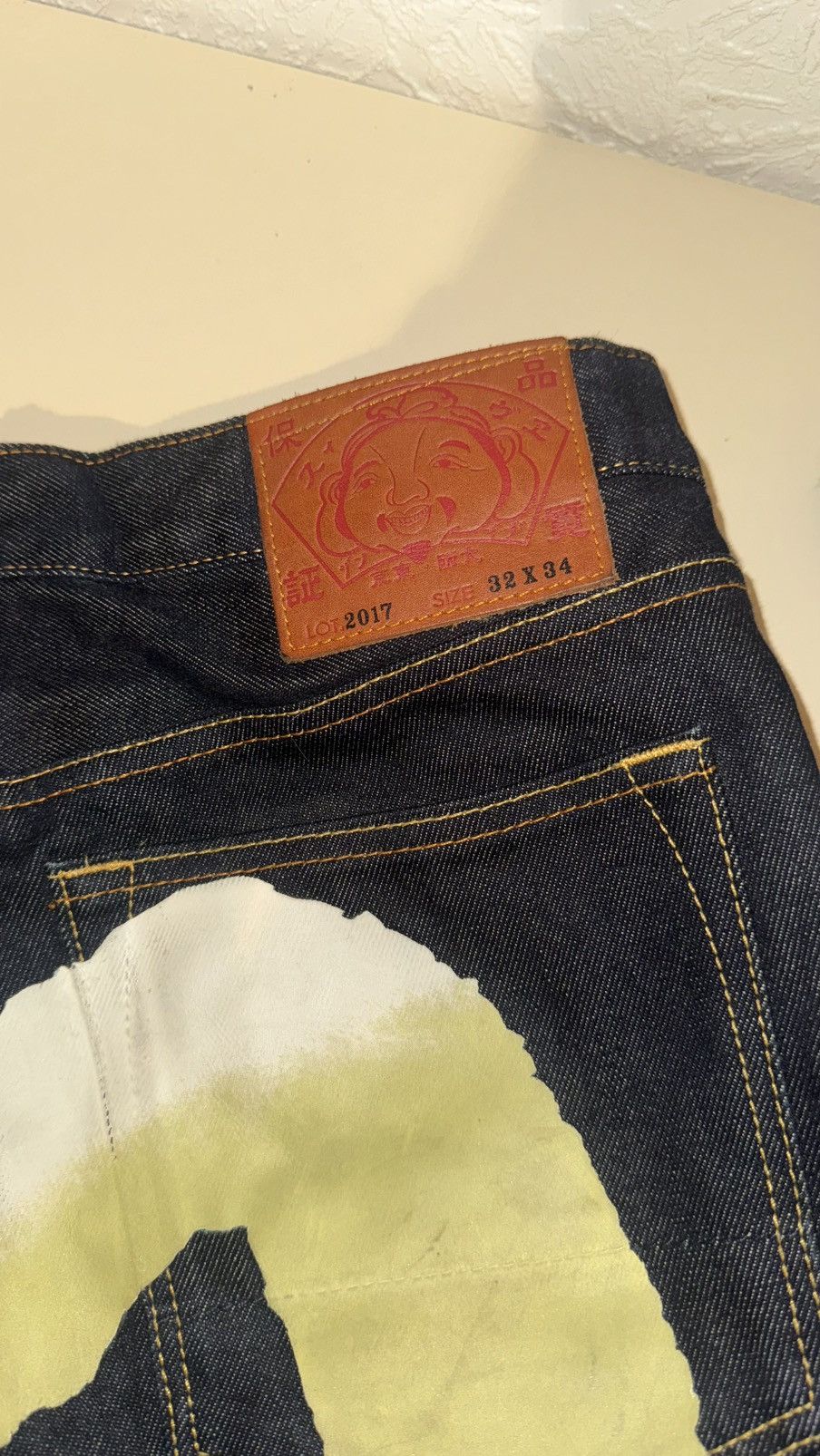 Evisu EVISU GRADATED DRAGON DAICOCK CARROT FIT JEANS #2017 Size US 32 / EU 48 - 4 Thumbnail