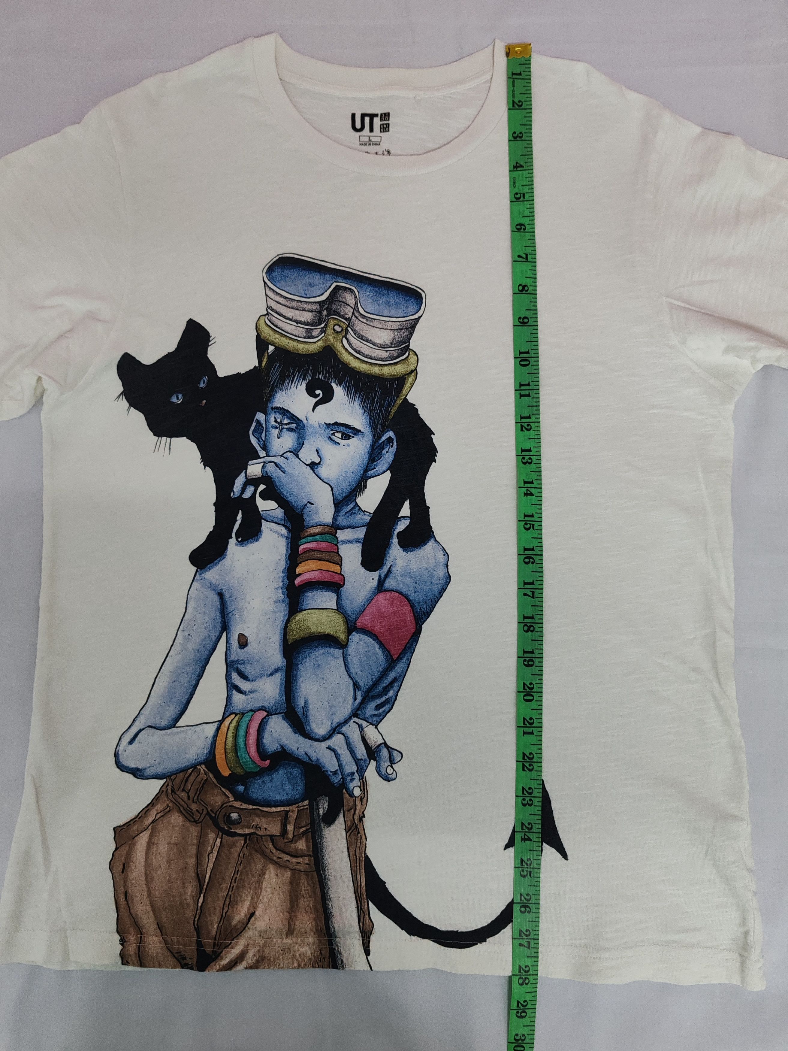 Japanese Brand Taiyou Matsumoto Japan Art Designer Tee Big Logo Vintage Size US L / EU 52-54 / 3 - 5 Thumbnail