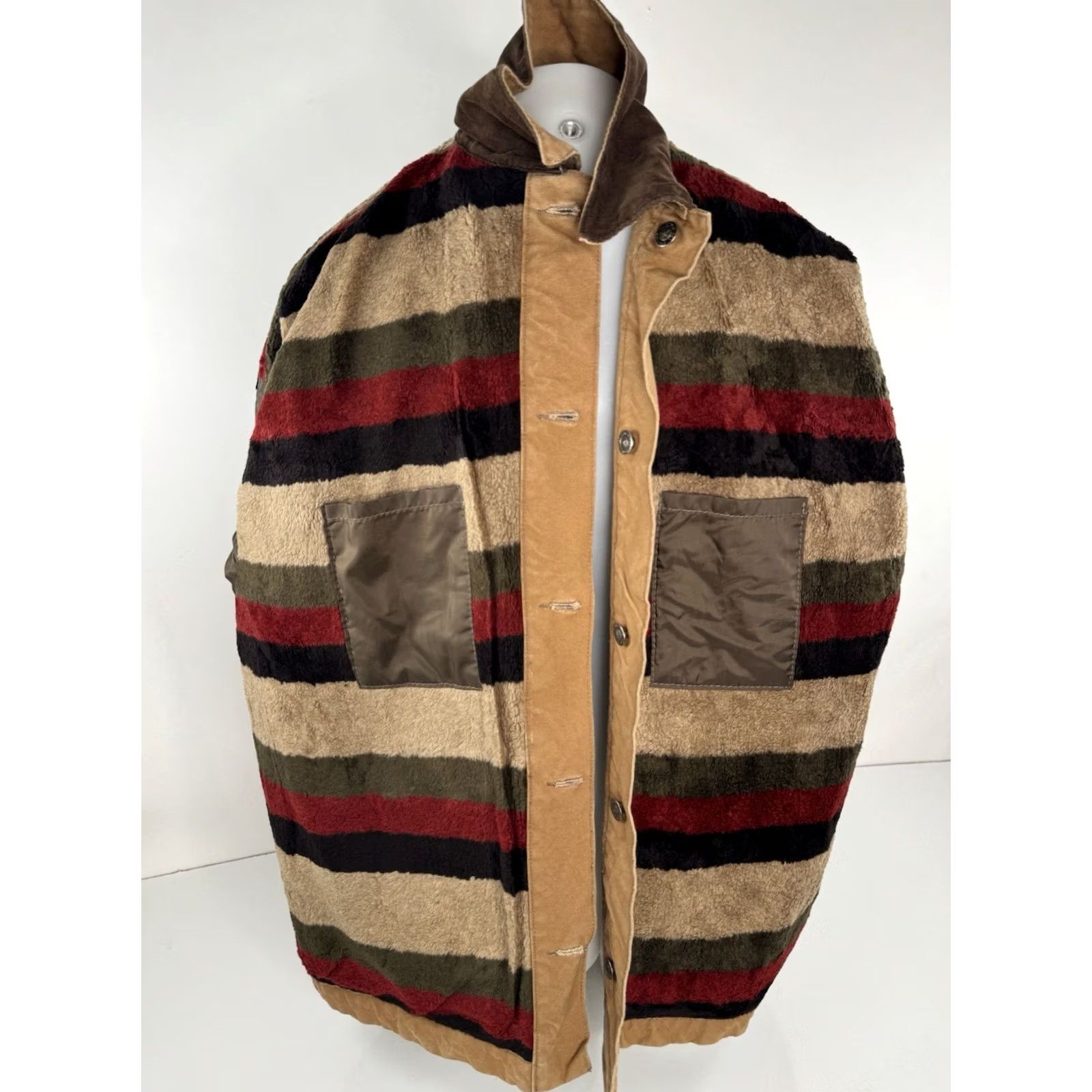 Vintage Schaefer Outfitter Short Canvas Western Jacket 2XL Brown Lined Hunting Mens Jacket Size US 39 - 7 Thumbnail