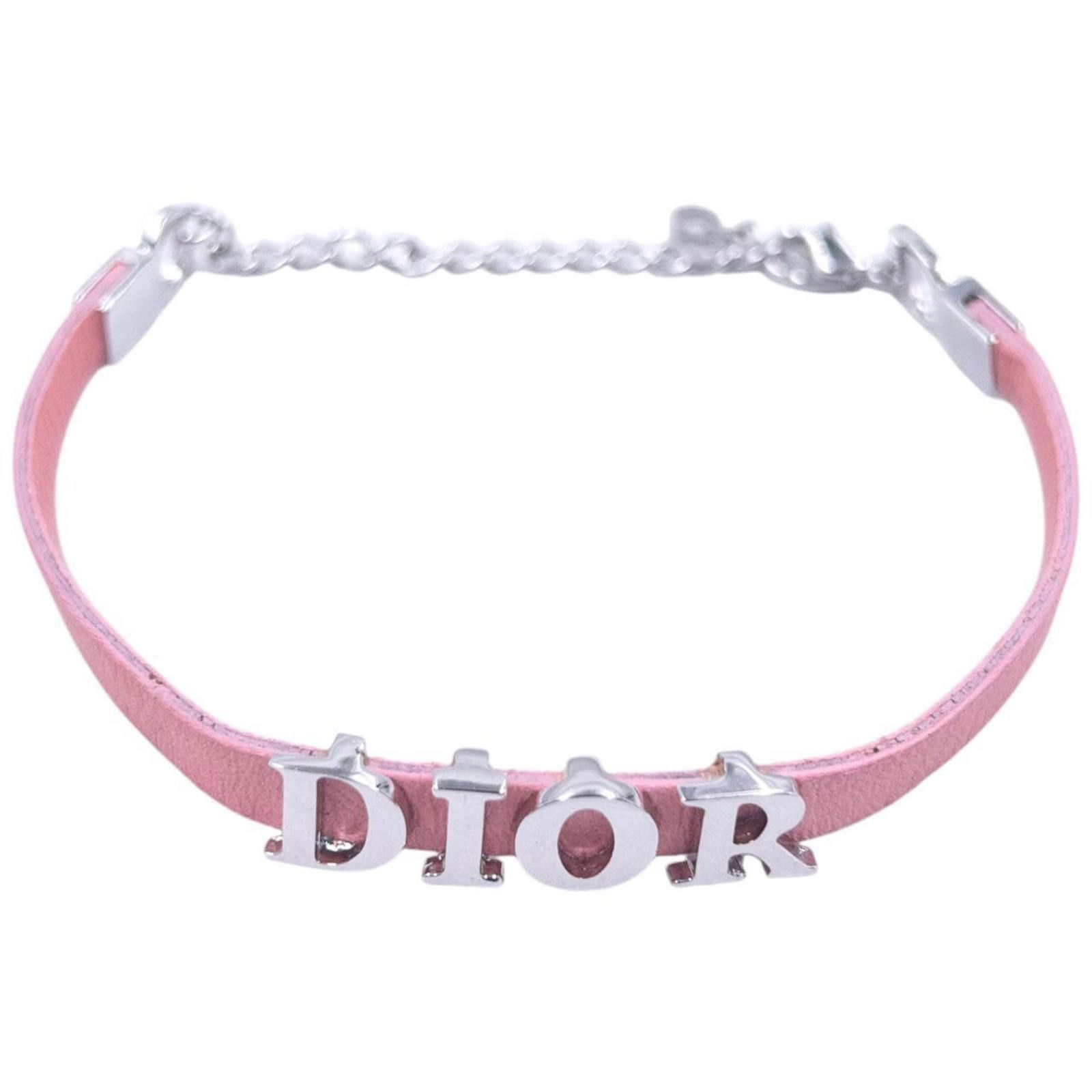Dior Vintage Dior Leather Bracelet Size ONE SIZE - 1 Thumbnail