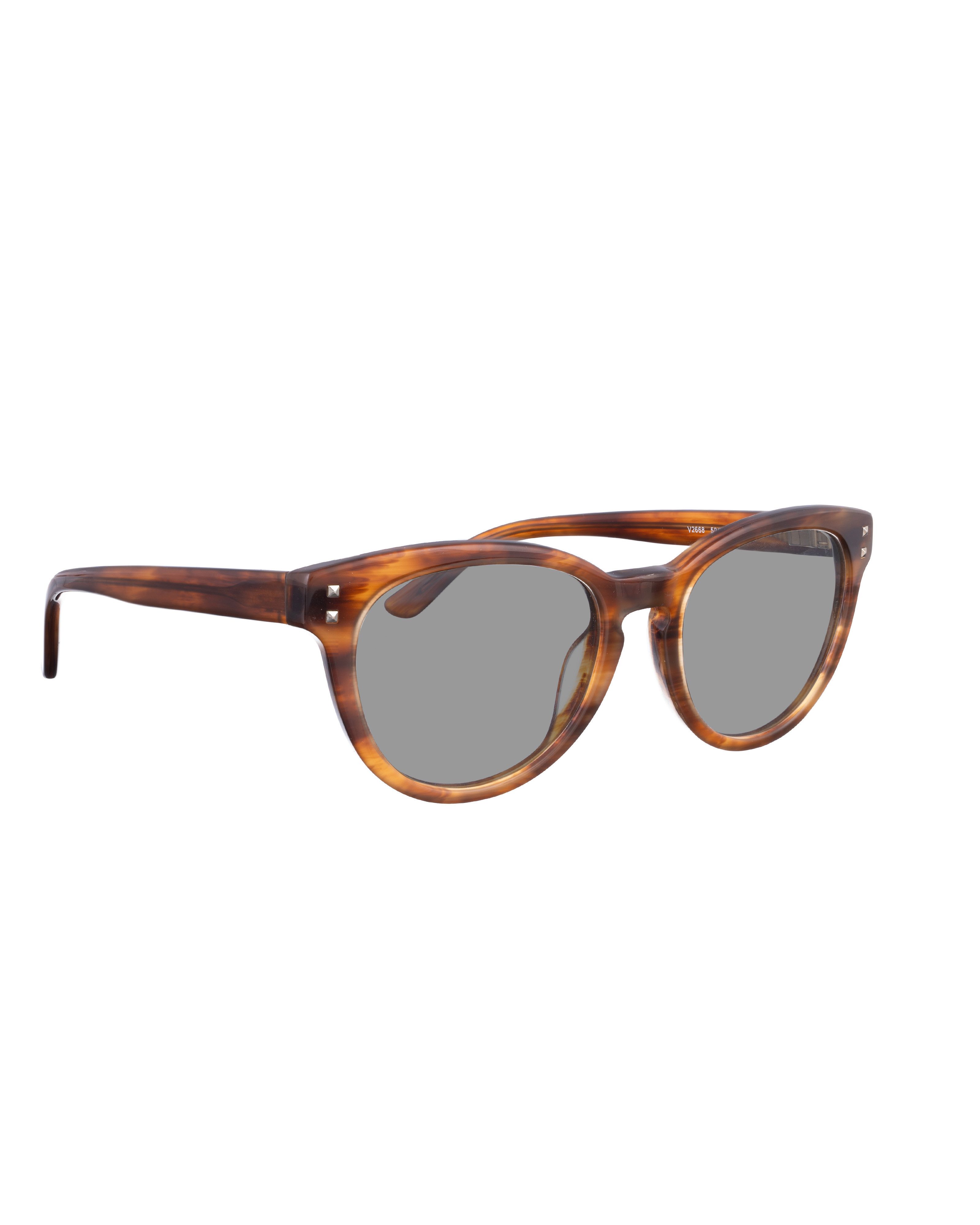 Valentino Valentino 00s Bold Classic Brown Sunglasses Size ONE SIZE - 2 Thumbnail