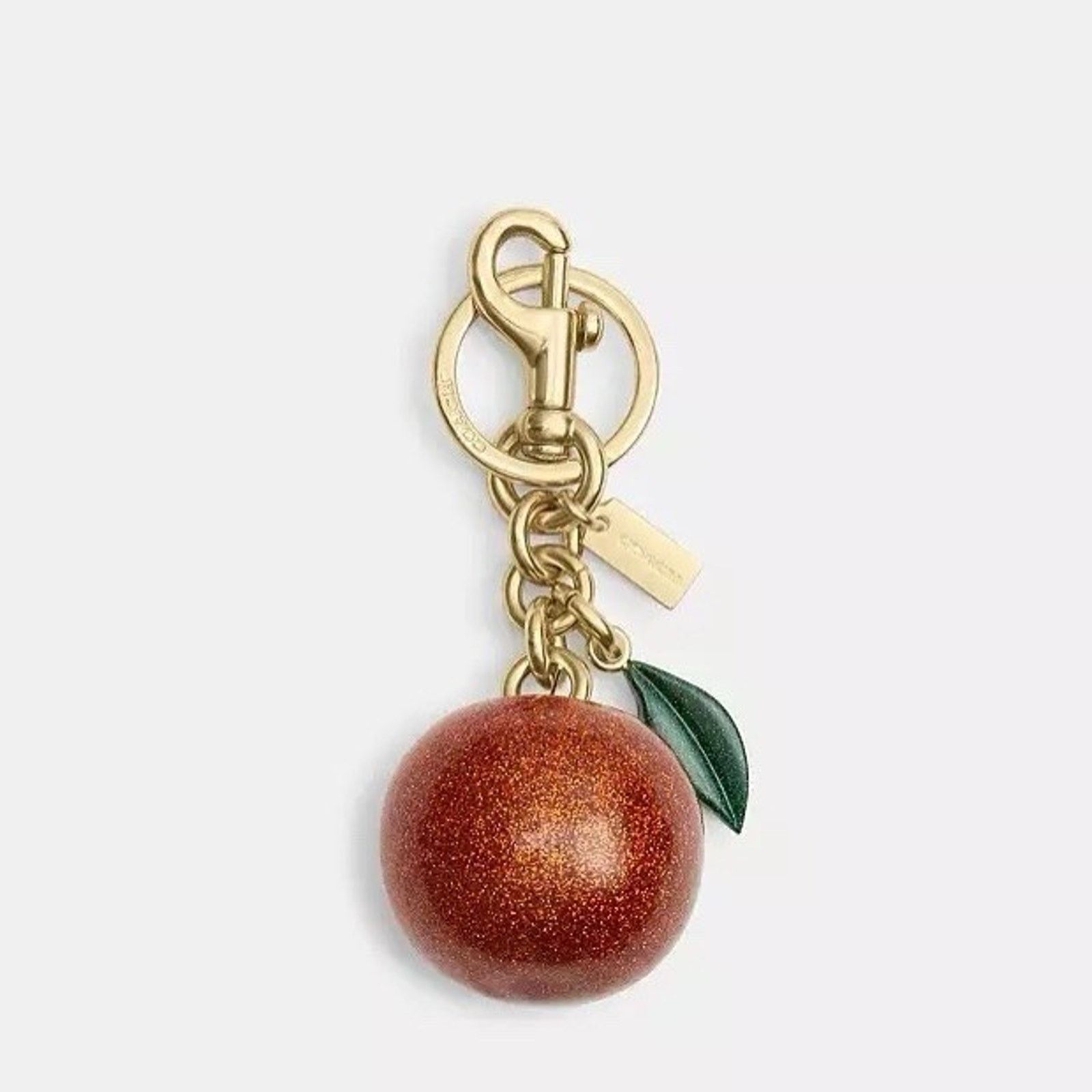 Coach NWT Coach Orange Bag Charm CAO51 Im/Spice Orange Size ONE SIZE - 6 Thumbnail