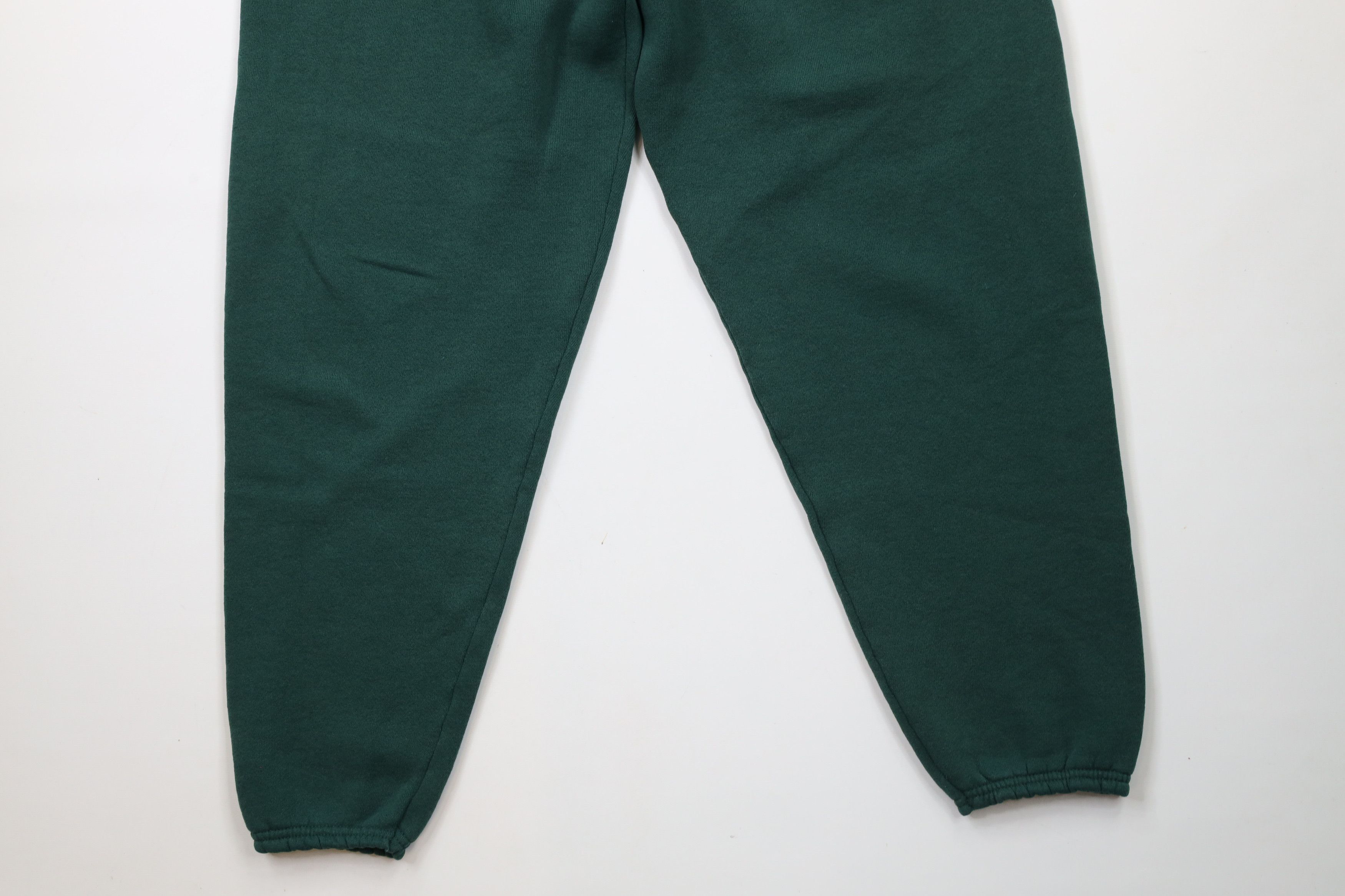 Vintage Vintage 90s Streetwear Sweatpants Joggers Hunter Green USA Size US 36 / EU 52 - 4 Thumbnail