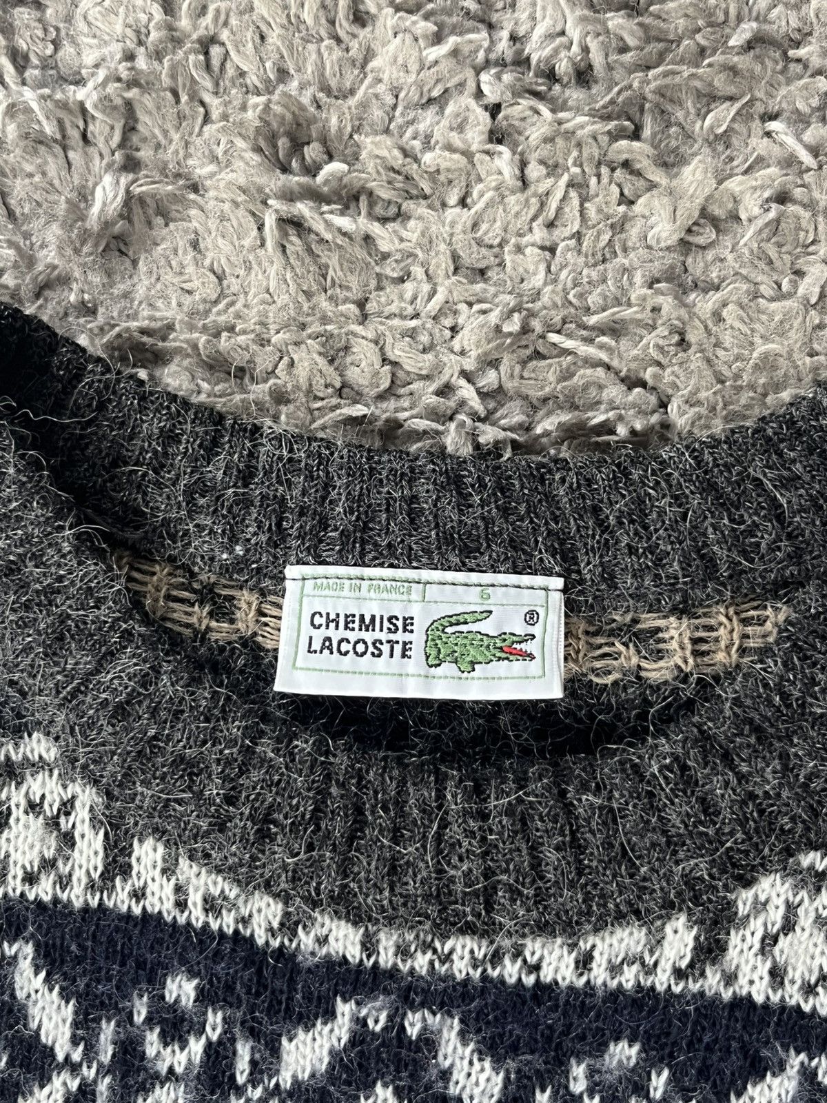 Lacoste 90’S Vintage Knitwear Lacoste Streetwear Size US M / EU 48-50 / 2 - 6 Thumbnail