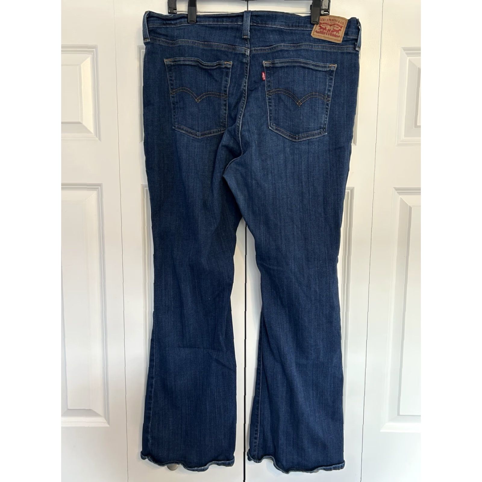 Levi's Womens Levi’s 726 Flair Jeans Blue Denim 18W Jeans Regular Flared 5-Pocket Denim Blue Levi's 700 Series Womens Size 40" / US 18 - 2 Thumbnail