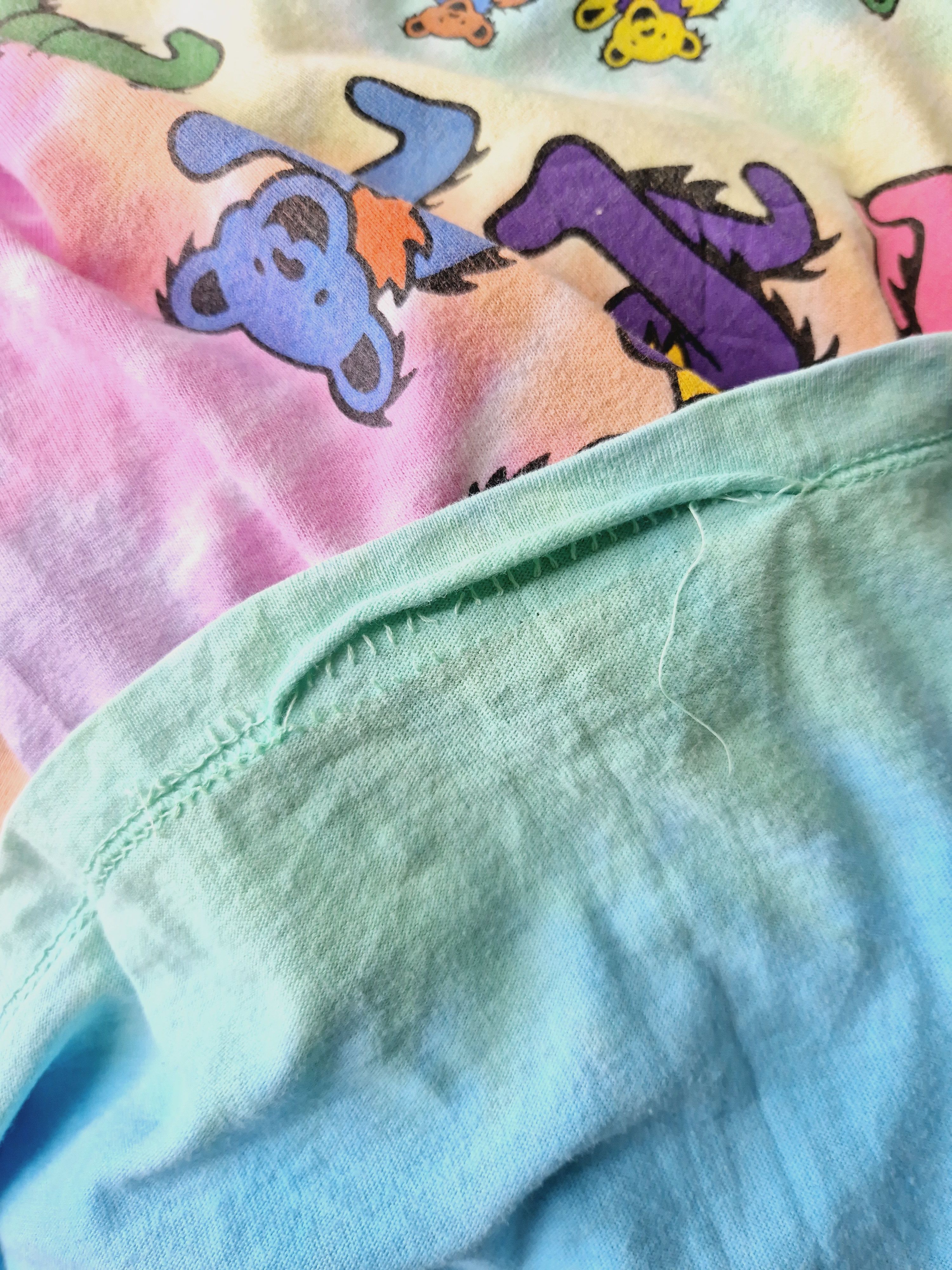 Grateful Dead × Liquid Blue Vintage Grateful Dead Liquid Blue Dancing Bear Spiral 1997 Size US M / EU 48-50 / 2 - 7 Thumbnail