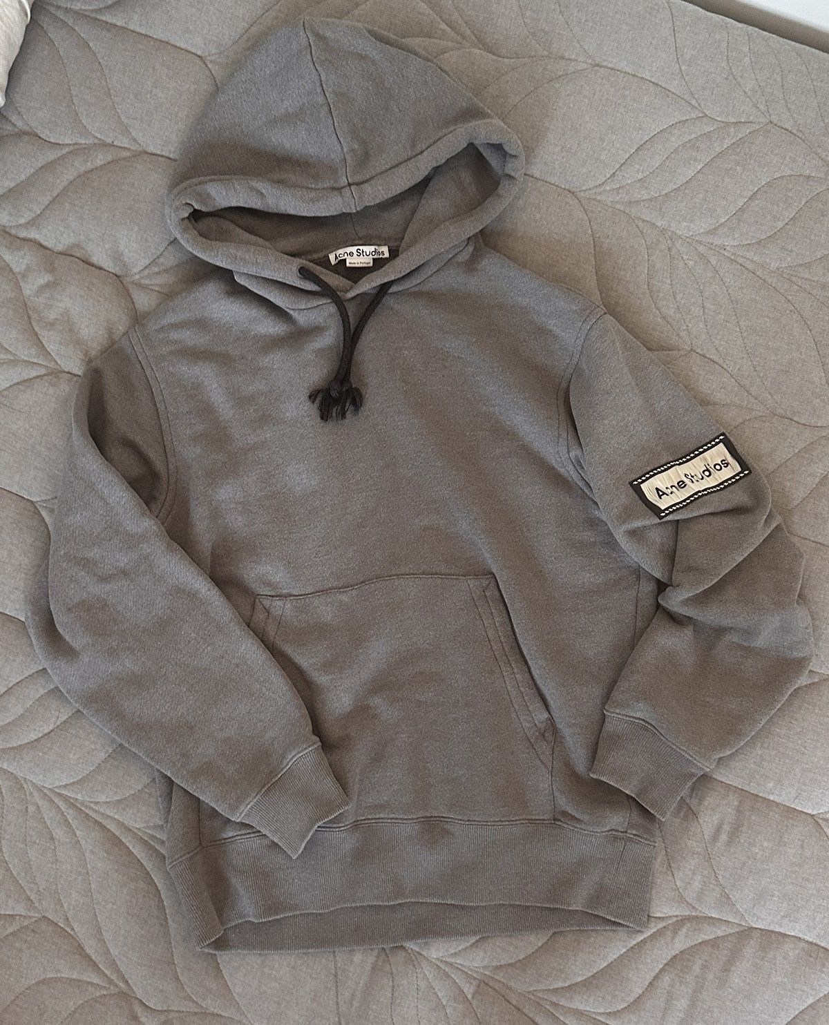 Acne Studios Acne Studios Reverse Logo Hoodie Size US S / EU 44-46 / 1 - 1 Thumbnail