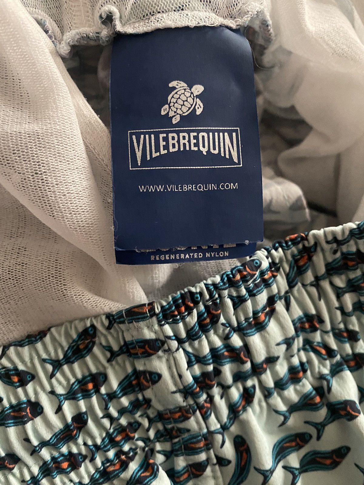 Vilebrequin VILEBREQUIN GULF STREAM STRETCH SWIM SHORTS IN THALASSA M Size US 33 - 9 Thumbnail