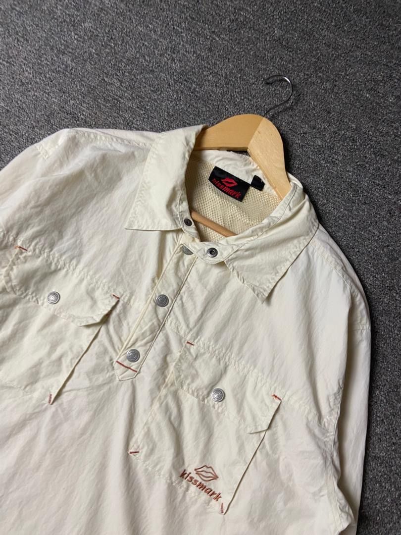 Japanese Brand Kissmark Brand Long Sleeve Pullover Jacket (177) Size US XL / EU 56 / 4 - 8 Thumbnail