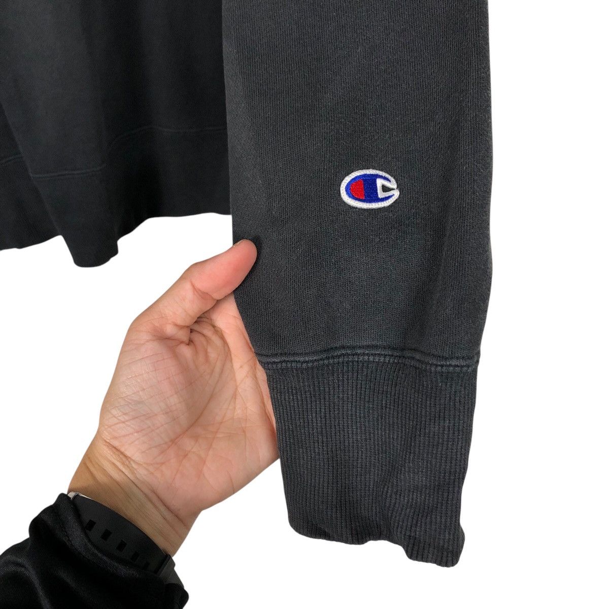 Japanese Brand × Vintage 📌Vintage Crewneck Sweatshirt Champion Long Sleeve Size US XL / EU 56 / 4 - 12 Thumbnail