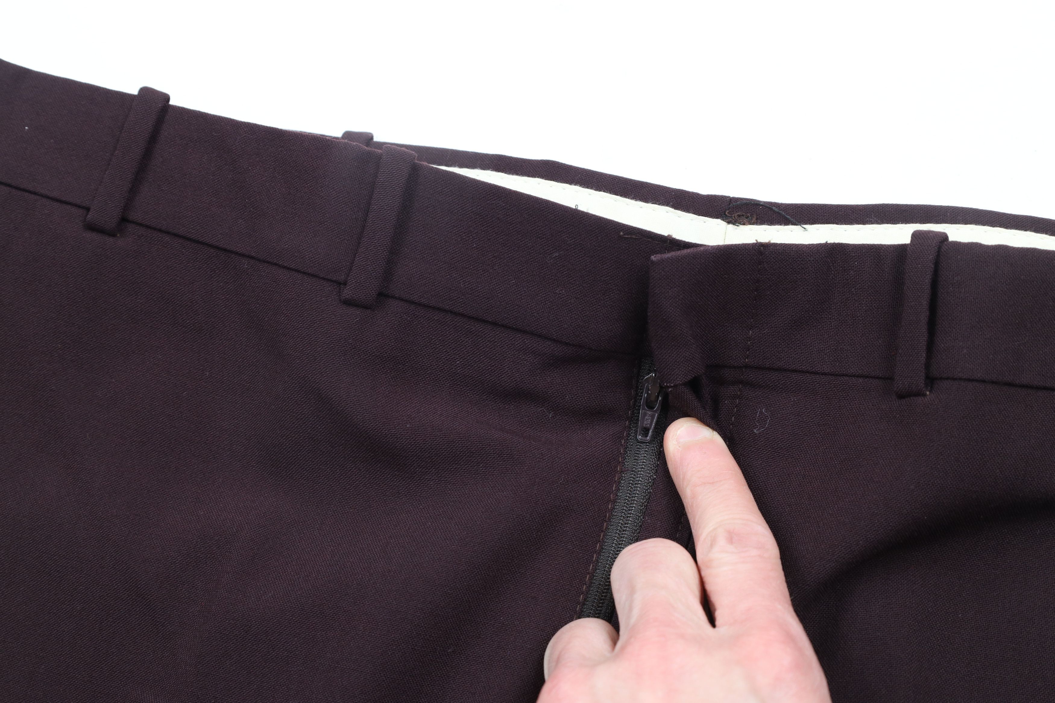Vintage Vintage 70s Streetwear Bell Bottoms Chino Pants Burgundy USA Size US 40 / EU 56 - 7 Thumbnail