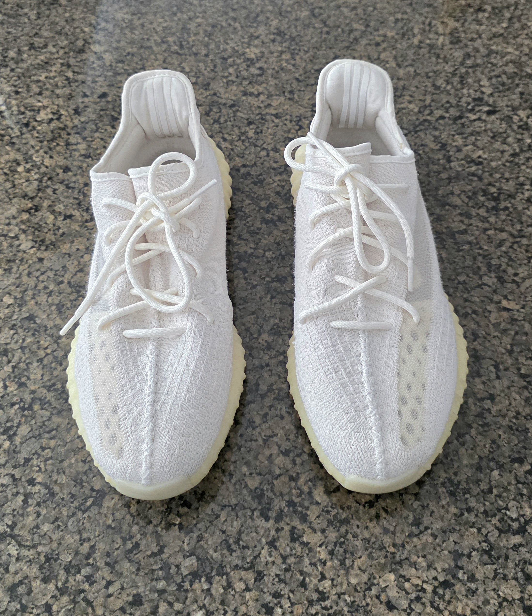 Adidas Adidas Yeezy 350 V2 Bone HQ6316 Size 13.5 Cream Size US 13 / EU 46 - 3 Thumbnail