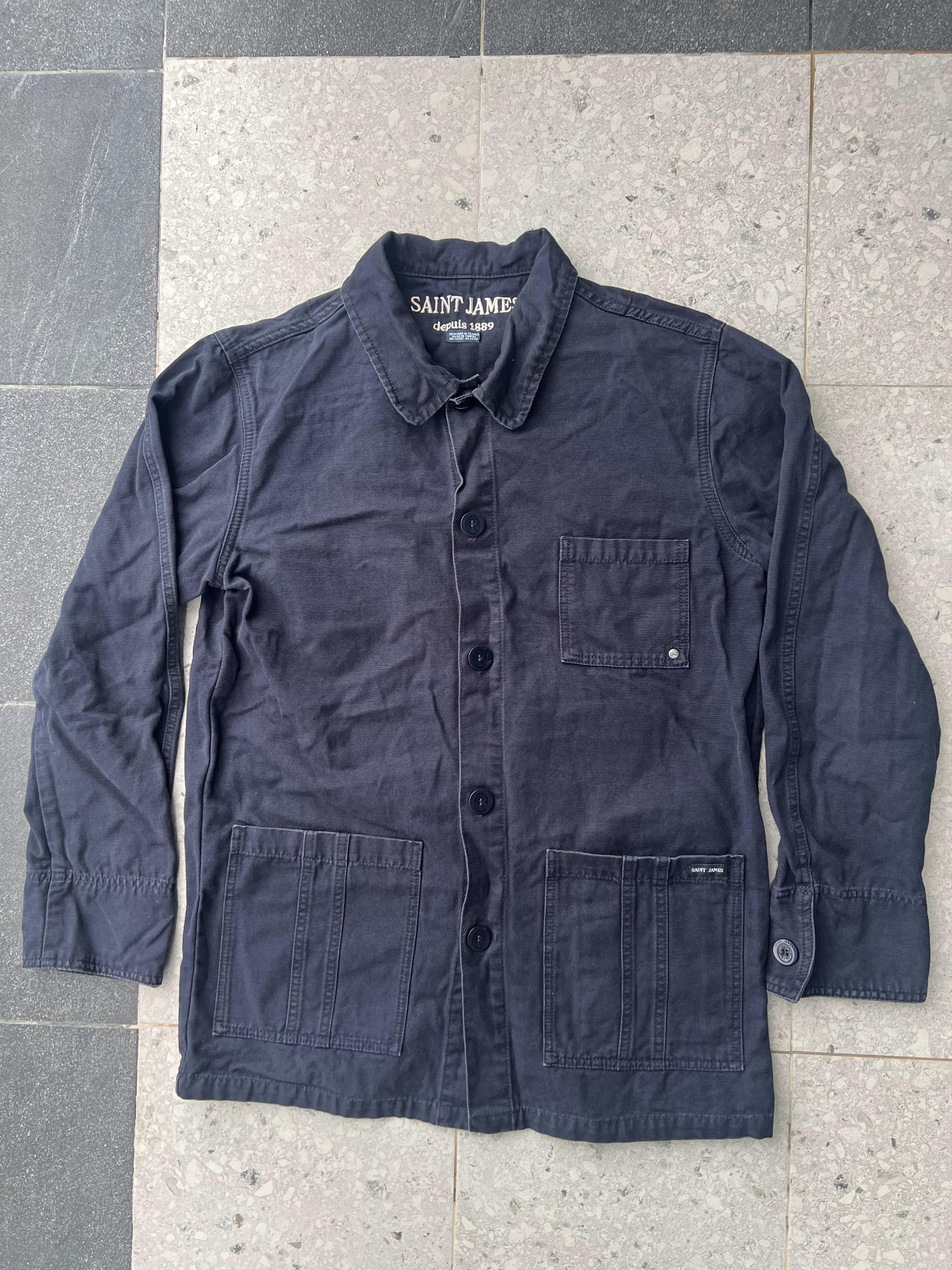 Saint James Saint James Cotton Canvas French Work Chore jacket Size US M / EU 48-50 / 2 - 1 Thumbnail