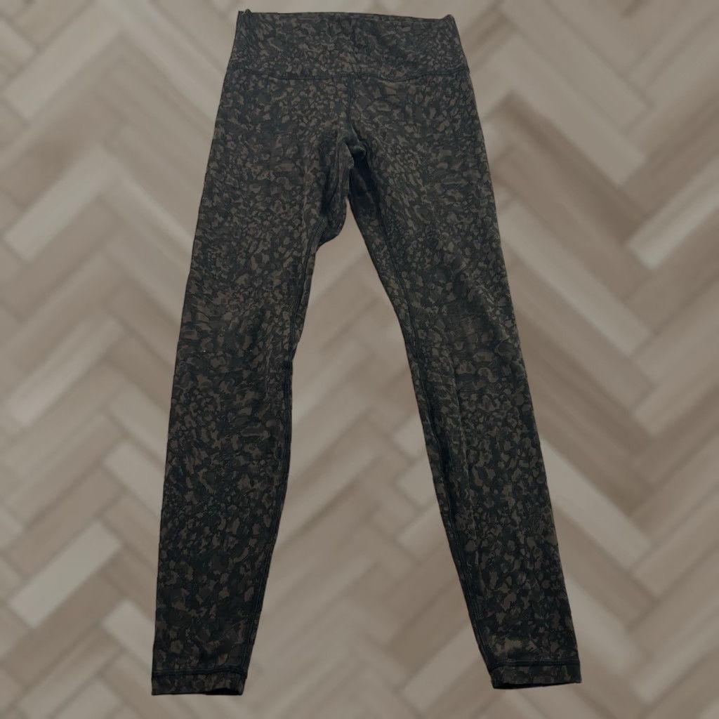 Lululemon Lululemon Align High Rise 28" Animal Print Yoga Leggings Women's 8 Brown Multicolor Anime Girls Mens Womens Size 30" / US 8 / IT 44 - 1 Thumbnail