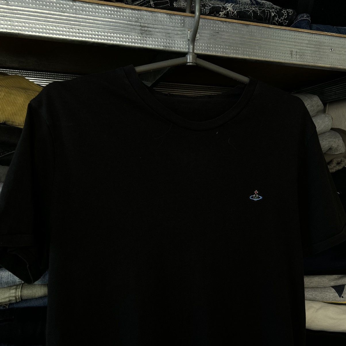 Vivienne Westwood Luxury Vivienne Westwood Small Logo Basic Designer y2k tee Size US M / EU 48-50 / 2 - 2 Thumbnail