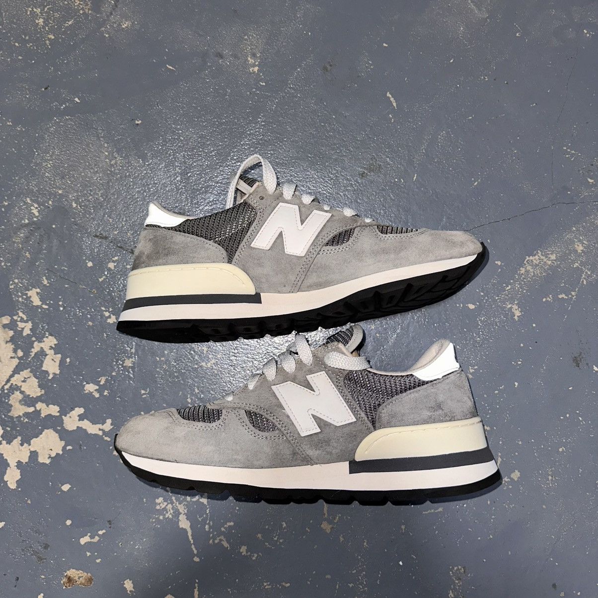 New Balance New Balance 990 V1 Grey white M990GR1 Made USA Size US 9.5 / EU 42-43 - 8 Thumbnail
