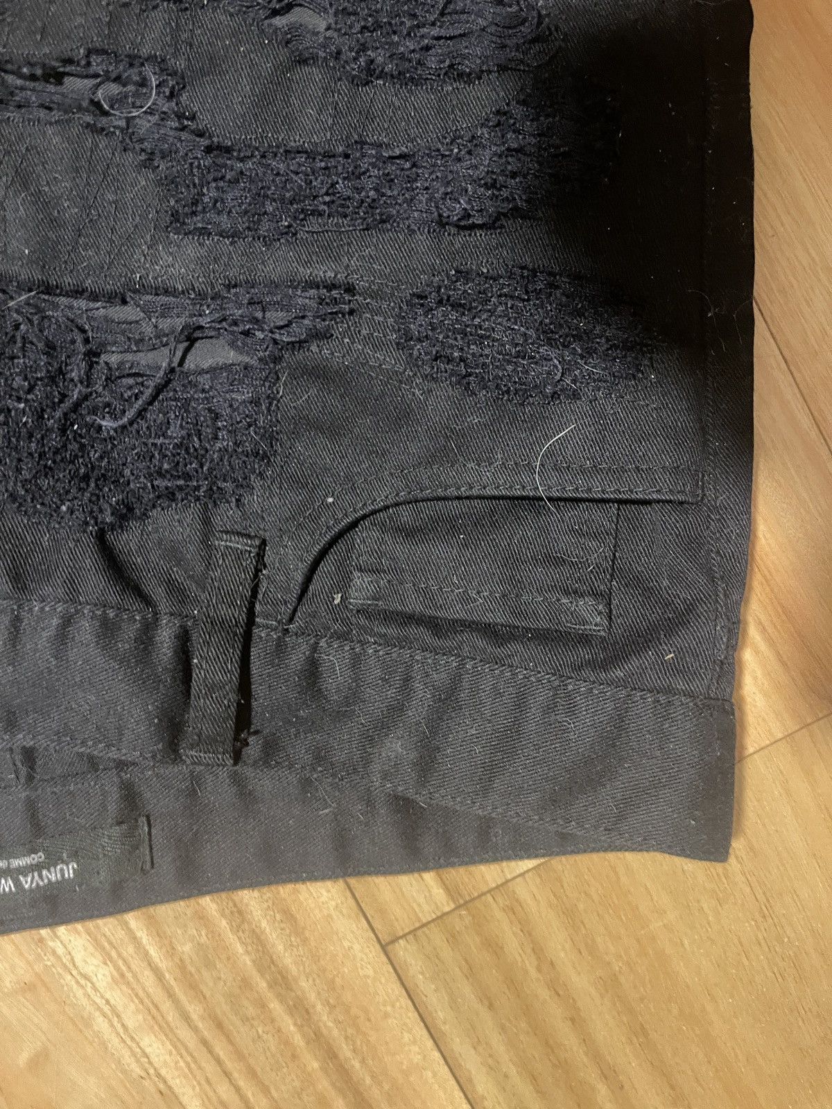 Junya Watanabe Junya Watanabe x COMME des GARÇON Distressed denim AD2011 Size US 30 / EU 46 - 8 Thumbnail
