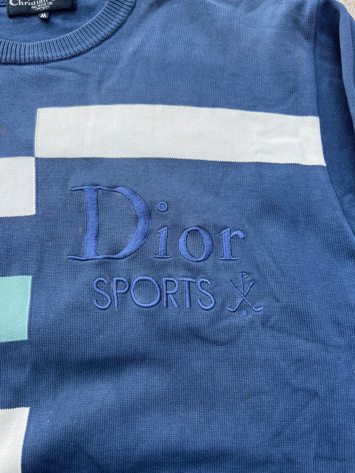 Christian Dior Monsieur Christian Dior Sports Embroidered Logo Sweatshirt Size US M / EU 48-50 / 2 - 3 Thumbnail