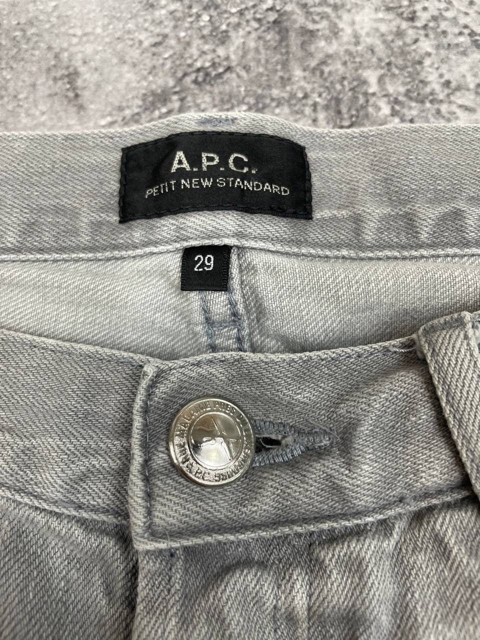 A.P.C. A.P.C. Men’s Denim Jeans Pants Grey Straight Size W29 Size US 29 - 7 Thumbnail