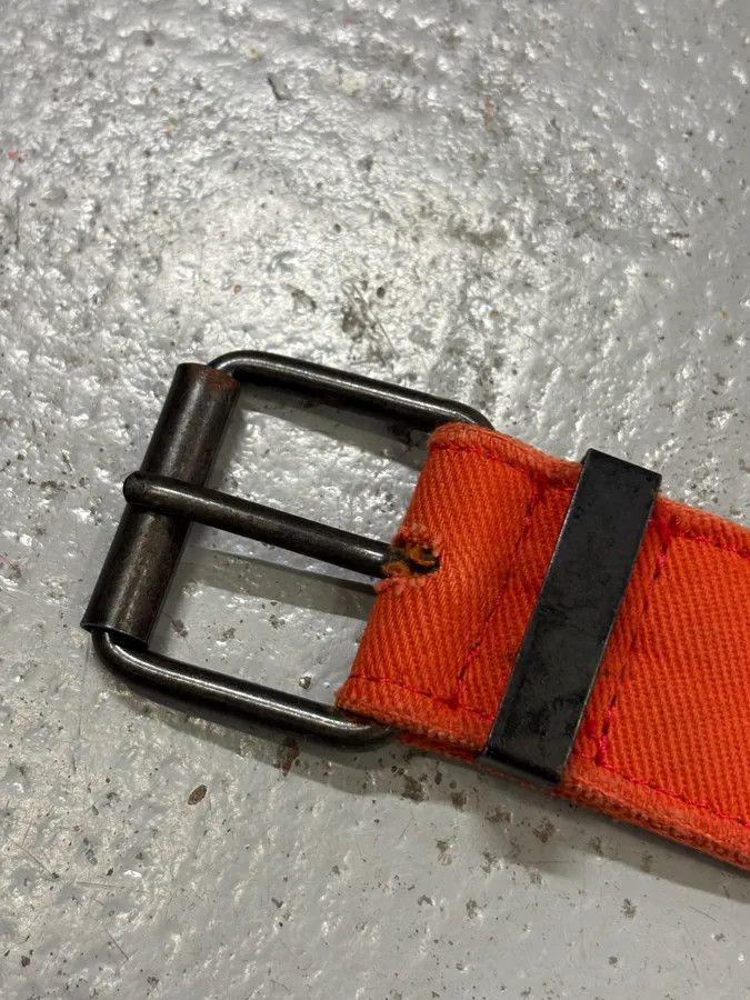 John Galliano John Galliano Orange Canvas Gothic Belt Size ONE SIZE - 5 Thumbnail