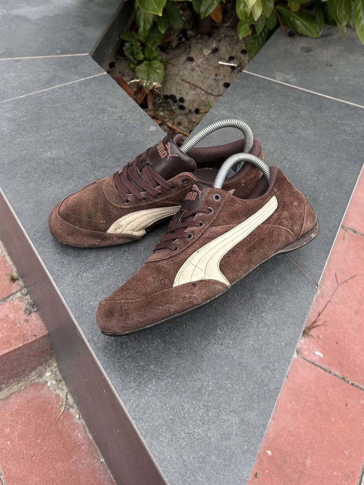 Puma Vintage Puma Speedcat Brown Surde Y2K Sneakers EUR 37 Size US 7 / IT 37 - 2 Thumbnail