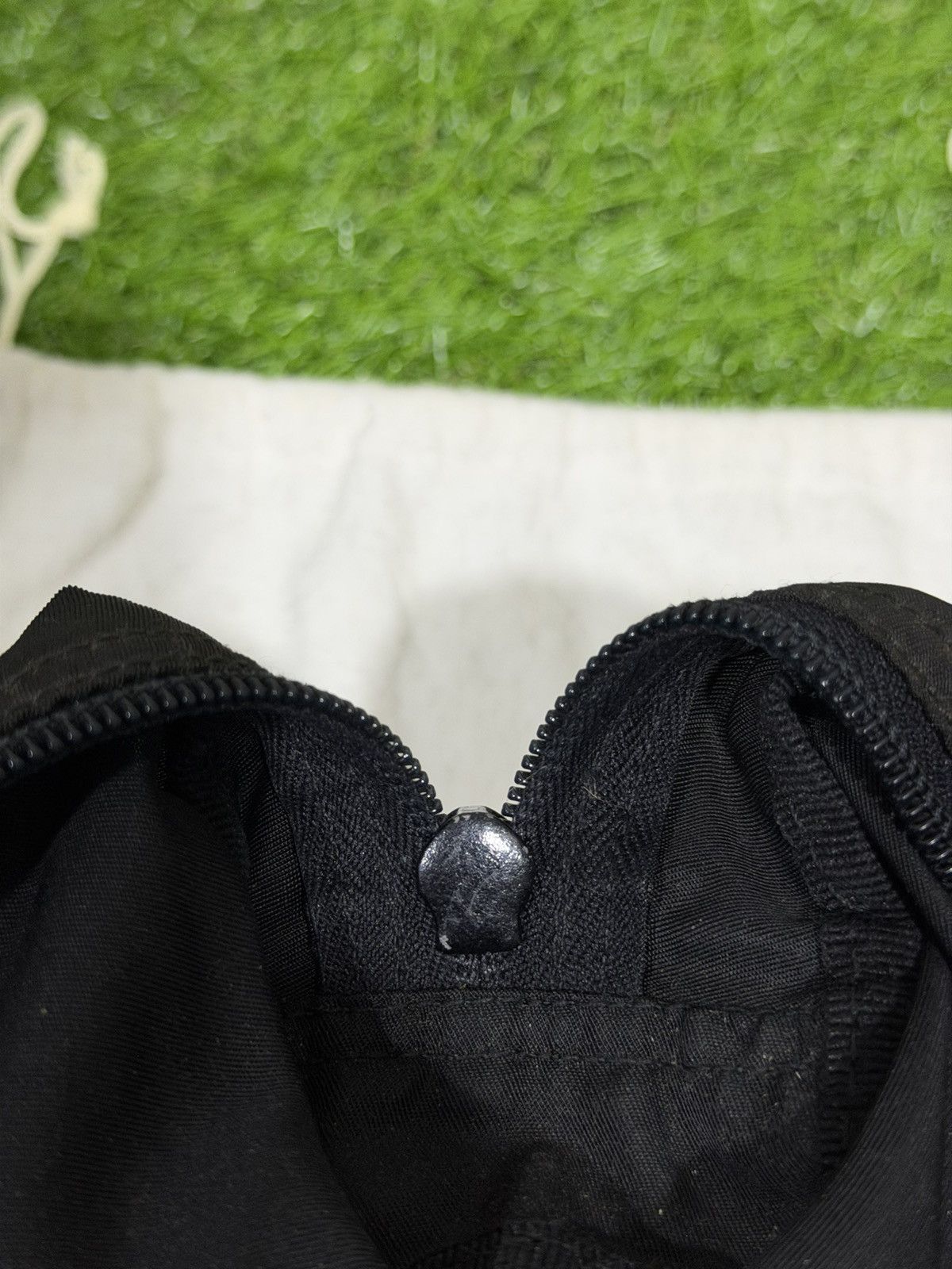 Vintage Vintage Prada Cosmetic pouch Bag Black Nylon Size ONE SIZE - 6 Thumbnail