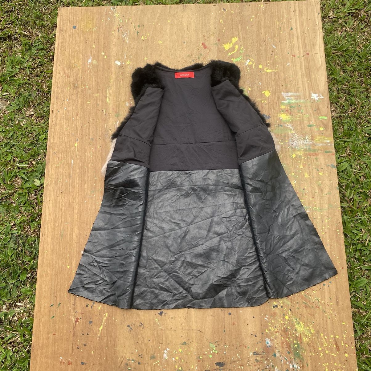 Furla × Japanese Brand × Vintage Vibtage Japan Hosshey Fluffy Vest Size M / US 6-8 / IT 42-44 - 4 Thumbnail