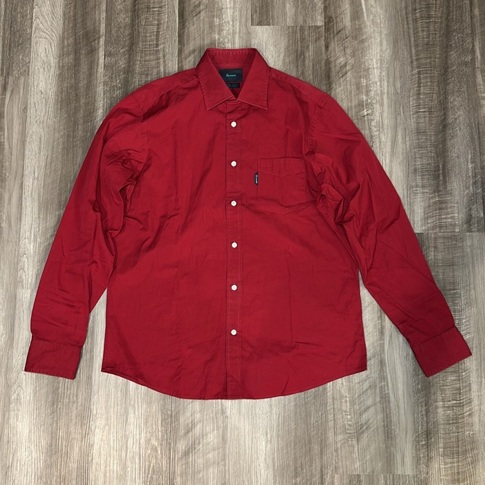 Faconnable Faconnable Trend Long Sleeve Button Down - Large Tall Size US L / EU 52-54 / 3 - 2 Thumbnail