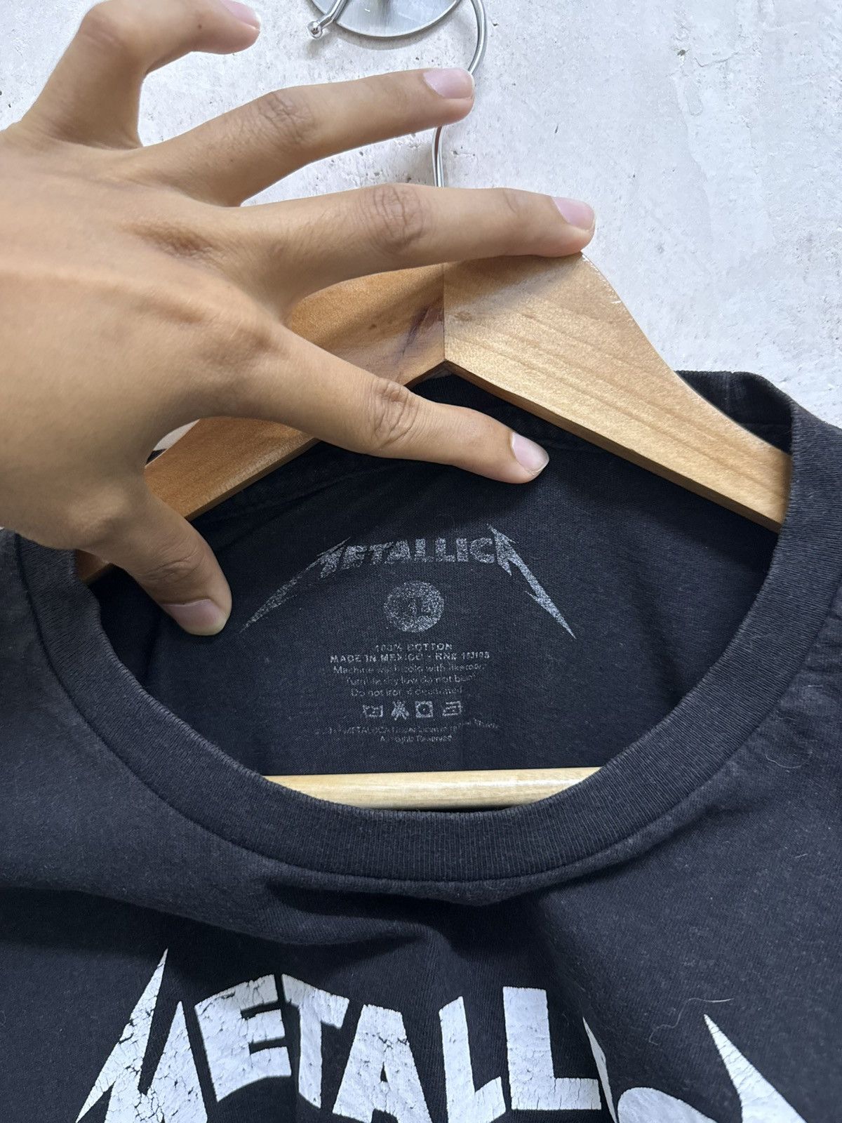 Metallica 2000s Metallica Band Tshirt Size US XL / EU 56 / 4 - 3 Thumbnail