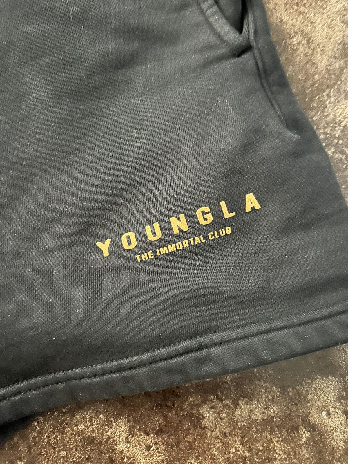 YoungLA YoungLA Black Shorts Size US 33 - 3 Thumbnail