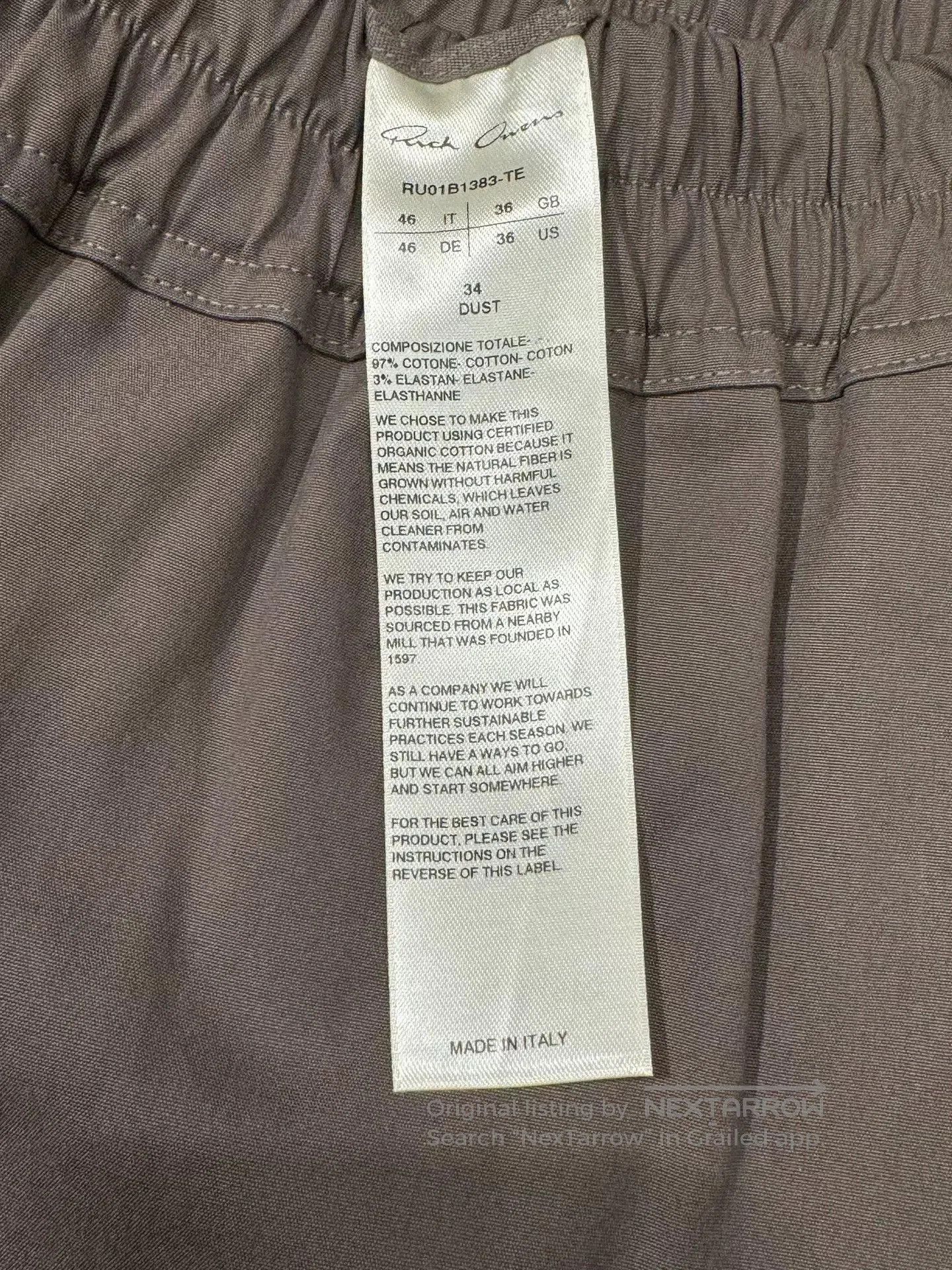 Rick Owens rick owens ro gap shorts in cotton. Size US 36 / EU 52 - 3 Thumbnail