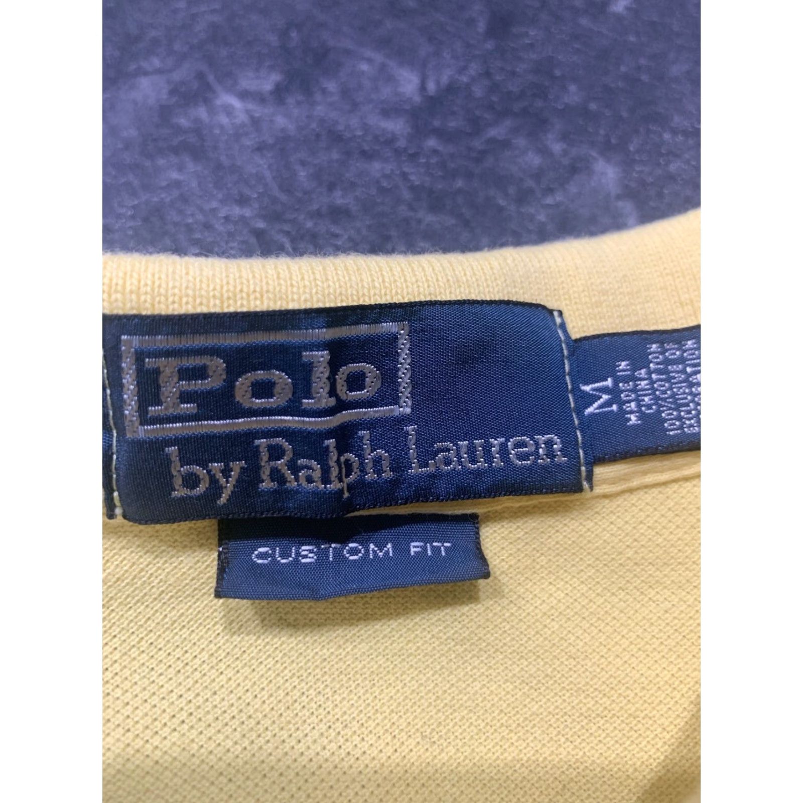 Polo Ralph Lauren Polo Ralph Lauren Polo Shirt Medium Yellow Custom Fit Mens Size US M / EU 48-50 / 2 - 6 Thumbnail
